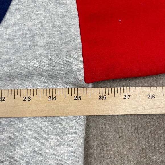 VINTAGE Adidas Jacket Mens 2XL XXL Grey Full Zip Fleece Performance 80s - Picture 12 of 16